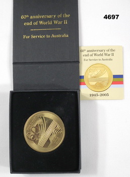 60th Anniversary medallion WW2 2005