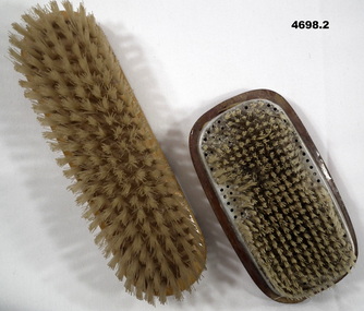 Military issue hair and clothes brush