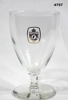 Souvenir wine glass - Rats of Tobruk