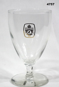 Souvenir wine glass - Rats of Tobruk