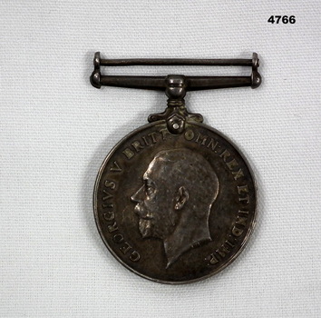 WW1 British War Medal WO no ribbon