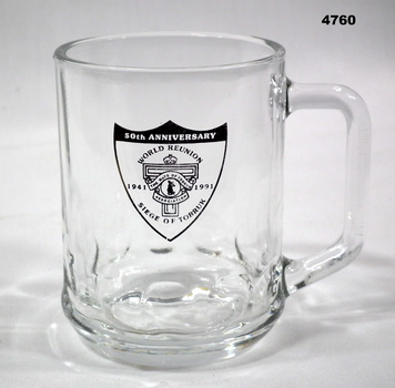 Souvenir Beer mug Rats of Tobruk Association.