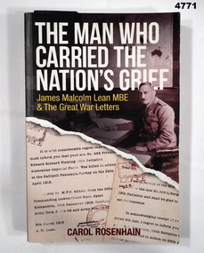 Book, The Man Who Carried the Nation's Grief