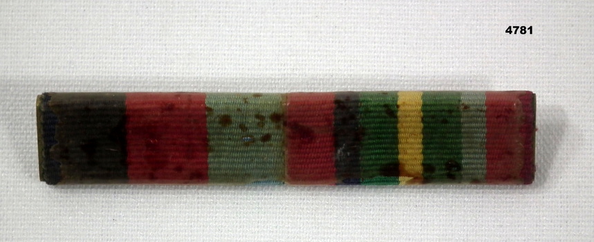 Set of WW2 service ribbons