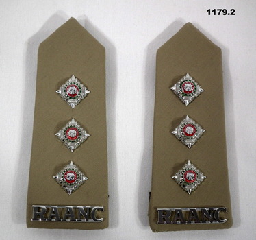 Captains rank shoulder insignia AANC.
