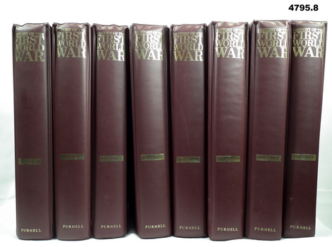MAGAZINE COLLECTION IN EIGHT BINDERS WW1