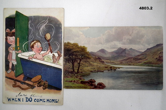 Postcards from Great Britain WW1