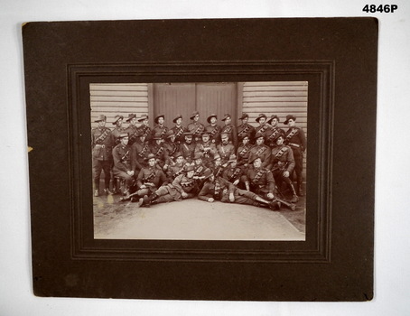 Group Photograph of soldiers WW1.