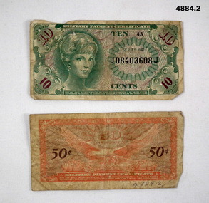 U.S Military payment currency issued Vietnam