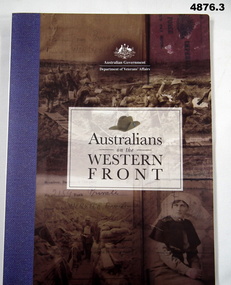 Australians on the Western Front Booklet for Schools