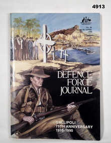 Journal articles in book - Gallipoli 75th Anniversary.