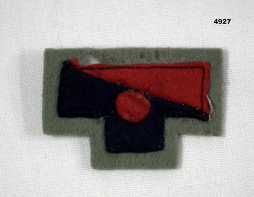 Tobruk colour patch for WW2 uniforms