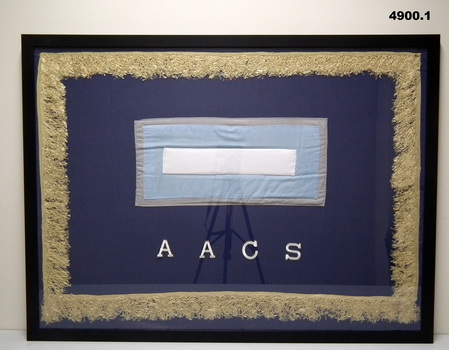 Framed Banners - A.A.C.S., R.A.E, A,FLD BTY R.A.A. 