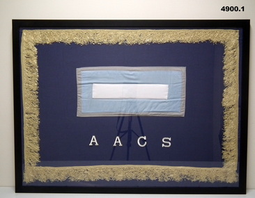 Framed Banners - A.A.C.S., R.A.E, A,FLD BTY R.A.A. 