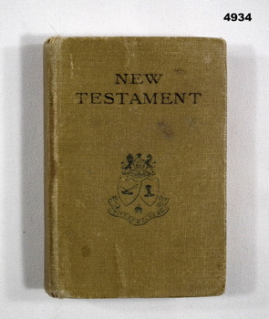 New Testament of the Bible.