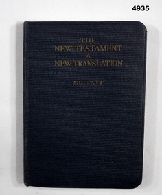 The New Testament. A New Translation.