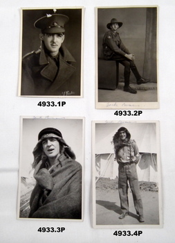 Photos of Jack Parsons in the Middle East.