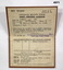 Army Drivers Licence inside cover - AMF