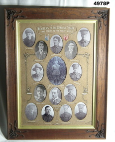 Photographic Honour Roll Bee Hive Staff WW1