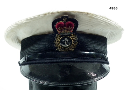 RAN OFFICER PEAKED CAP. PETTY OFFICER's CAP