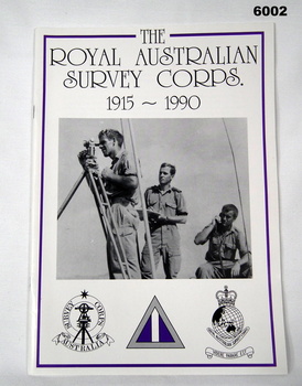 Brochure Corps History 1915 - 1990