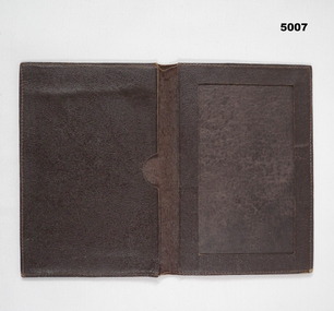 Brown leather Souvenir Wallet