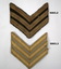 Sergeants rank stripes for arms.