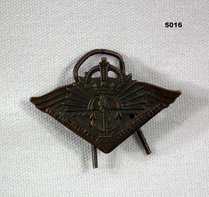 Returned from Active Service badge