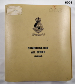 Book with hard plastic cover.