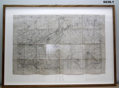 Two maps and story re the 38th Bn on the Somme