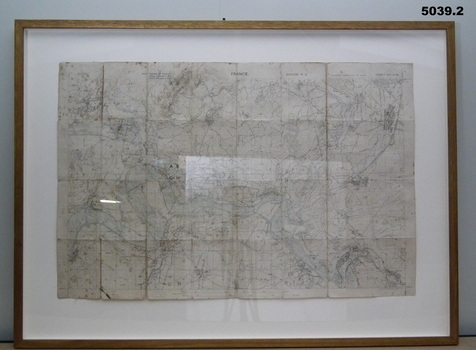 Two maps and photo story re 38th Bn on the Somme.