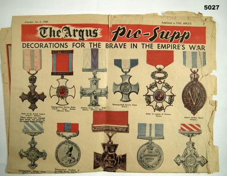 The Melbourne Argus - Picture Supplement