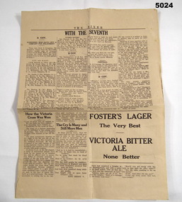 Newspaper for 6th Inf, Brigade WW2.