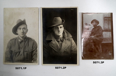 Photograph - PHOTOGRAPHS 38th BN, 1).2) c 1918 - 19, .3) post 1920
