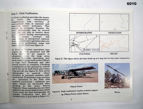 Example of An Introduction to Topographic Mapping pamphlet.