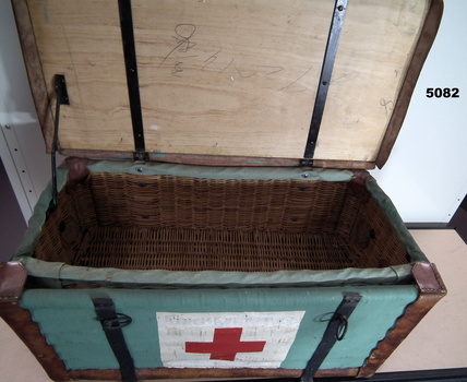 WWI era Field Medical Box with Red Cross