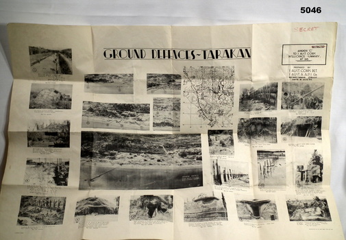 POSTER, GROUND DEFENCES "TARAKAN"
