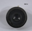Black metal and glass camera lens.