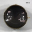 Black metal and glass camera lens.