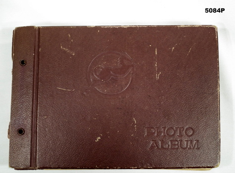 Photo album of 1946 R.A.F. in Hong Kong - Front cover.