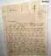 Three letters home - Soldier to girlfriend.
