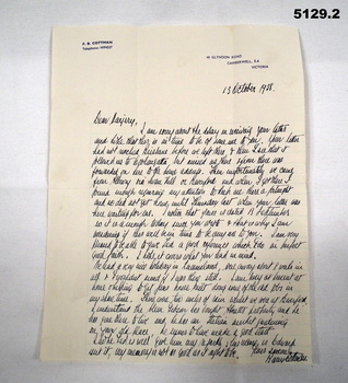 Letters of Referral about Edward Hildebrandt.