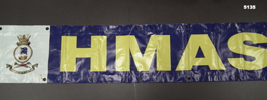  HMAS BENDIGO Vinyl Gangway donated following decommissioning of ship.