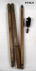 Four part weapon cleaning rod.