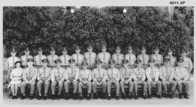 Royal Australian Survey Corps Planning Conference attendees, 1966 held at the Army Survey Regiment Fortuna Villa Bendigo. 