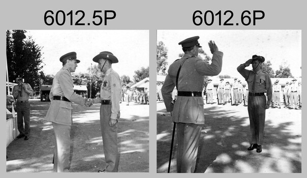 GOC Parade at the Army Headquarters Survey Regiment in 1969.