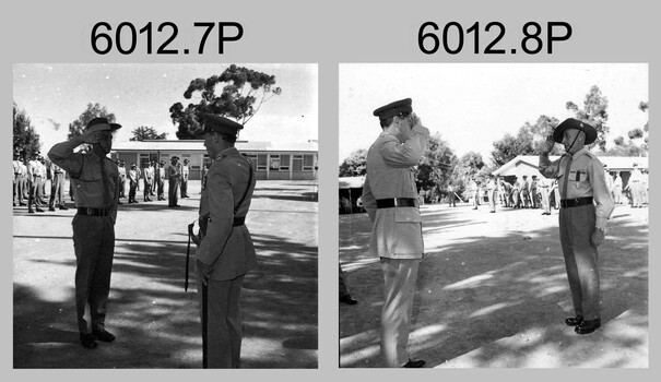 GOC Parade at the Army Headquarters Survey Regiment in 1969.