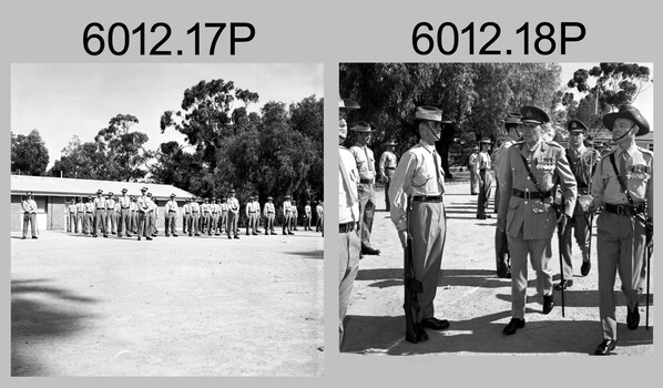 GOC Parade at the Army Headquarters Survey Regiment in 1969.