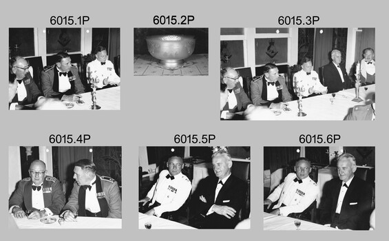 Royal Australian Survey Corps Formal Dinner 1966 Photographs