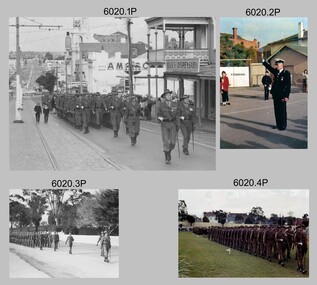 AHQ Survey Regiment Freedom of Entry Parade held in Bendigo 1970